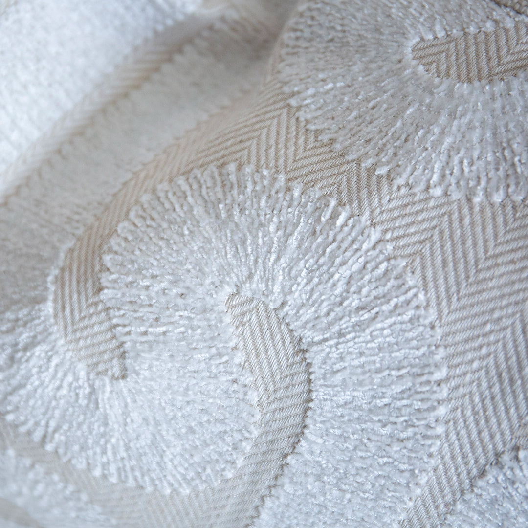 White Embroidered Euro Pillow