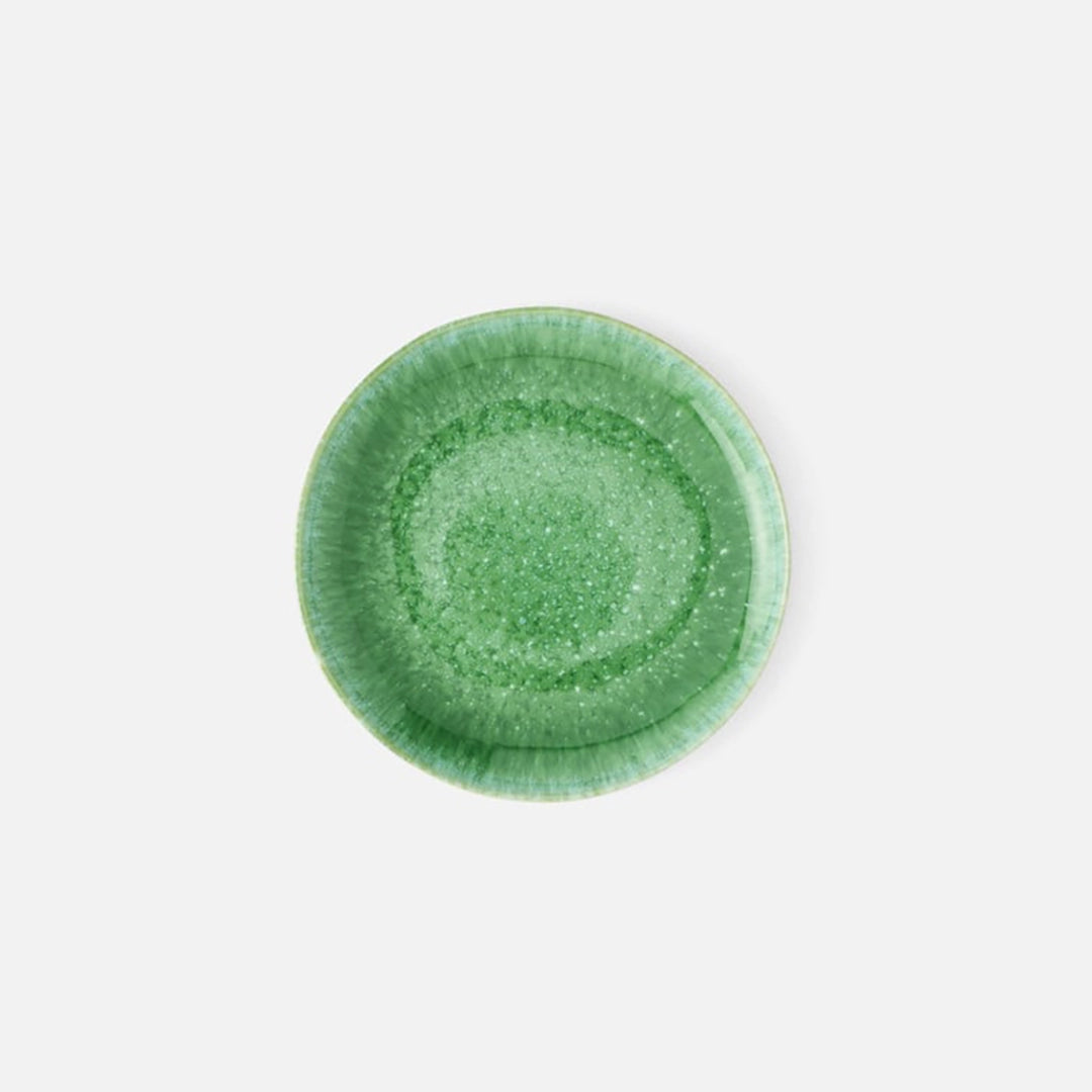 Reactive Emerald Bread Plate