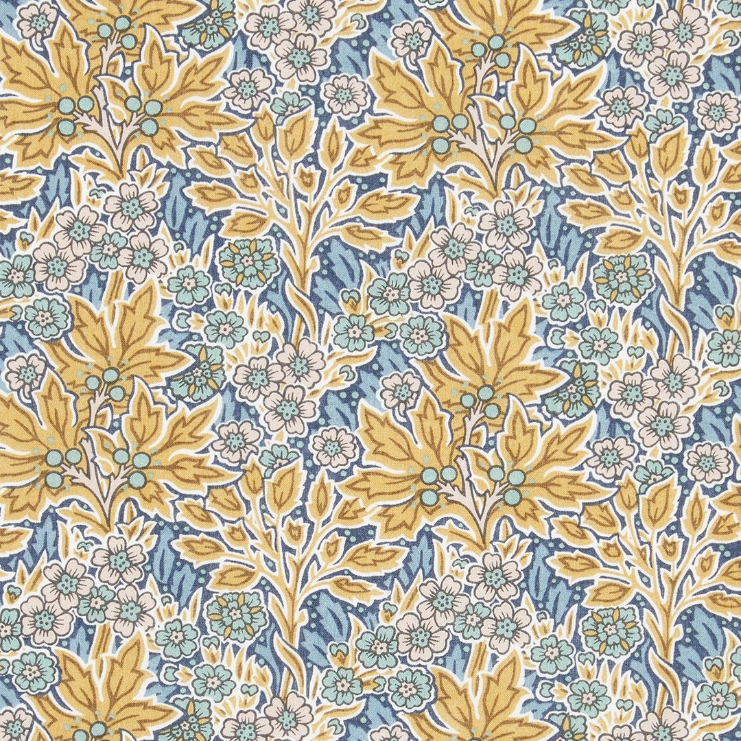 Ready To Wear Cropped Mandarin Collar CPO | Ash Blue Tweed | Small