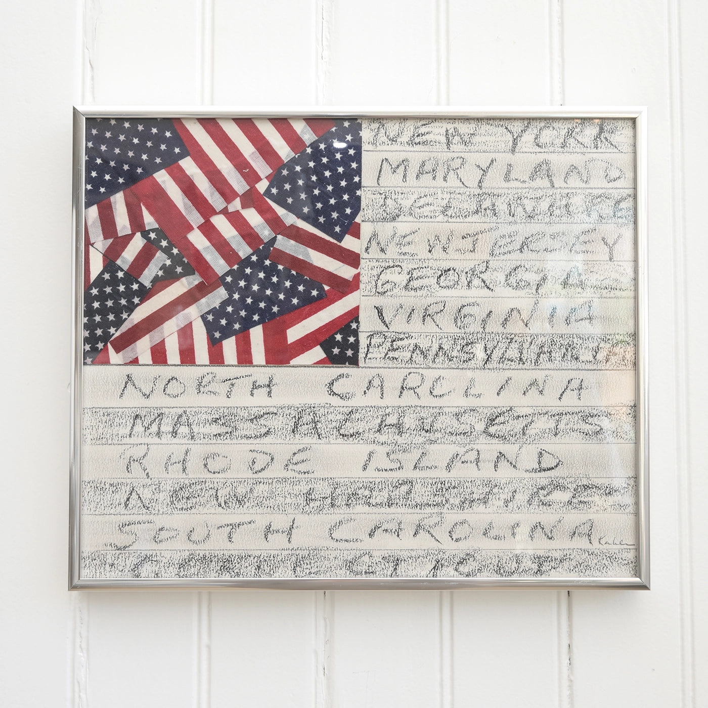 13 Colonies Flag Collage | Richard Kemble