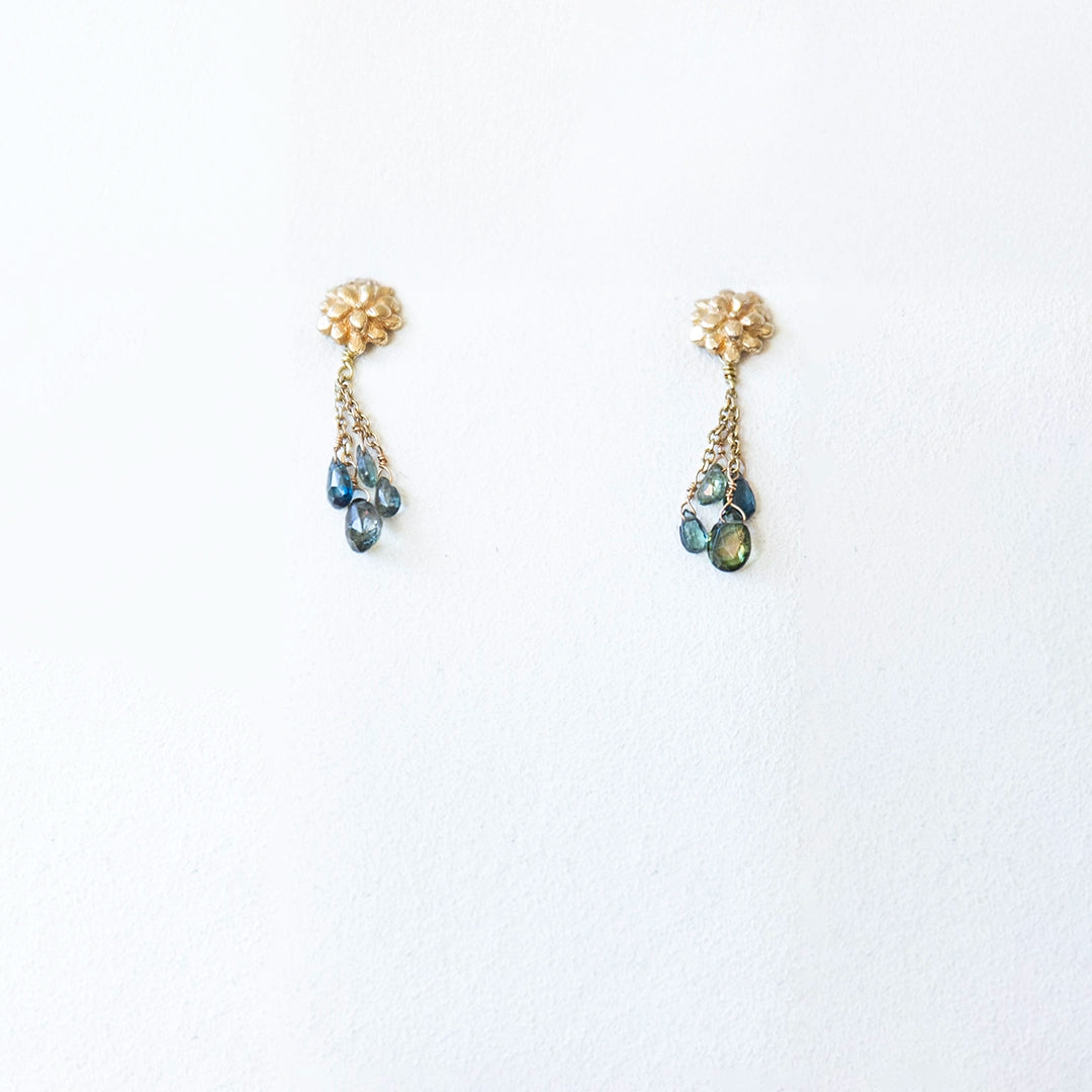 18K Gold Tourmaline Earrings | Sharon Woods Hussey