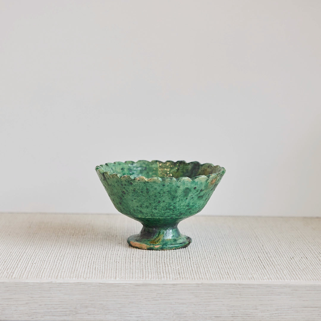 Tamegroute Pedestal Bowl