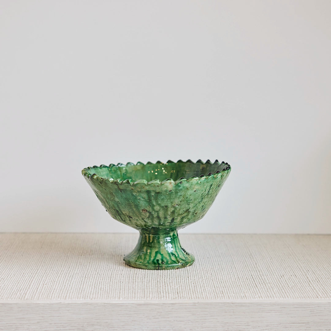 Tamegroute Pedestal Bowl