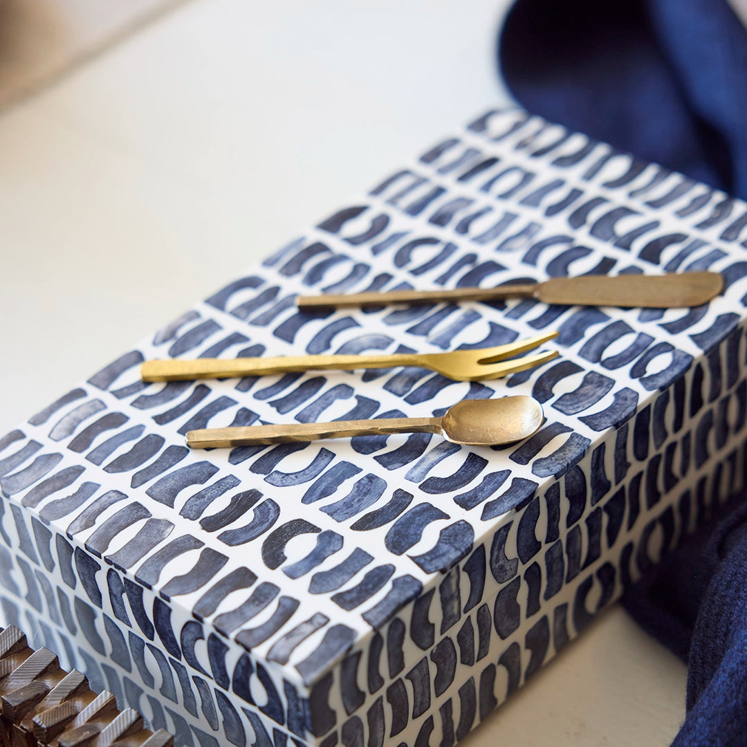 Textured Brass Utensils