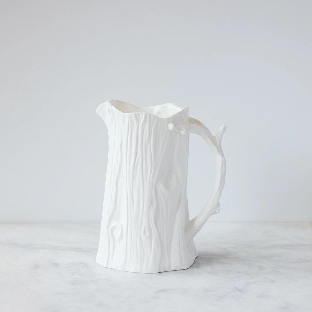 Faux Bois Pitcher
