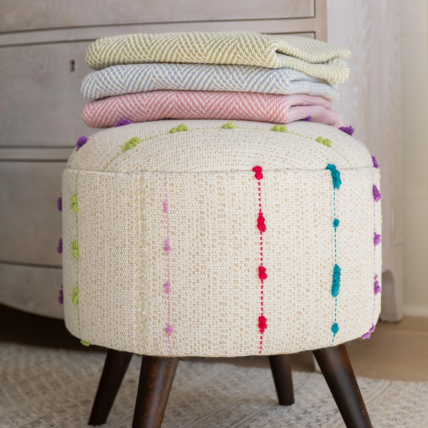 Candy Dot Ottoman