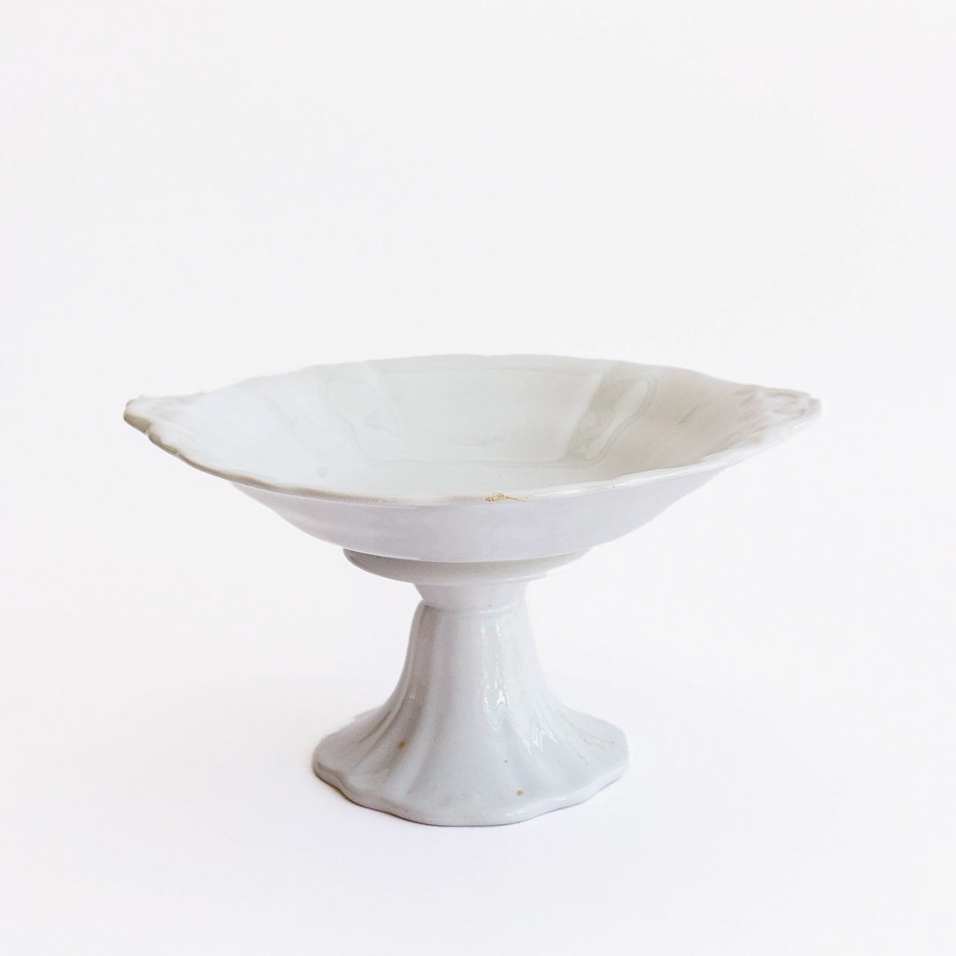 Antique Petrus Regout Stoneware Pedestal