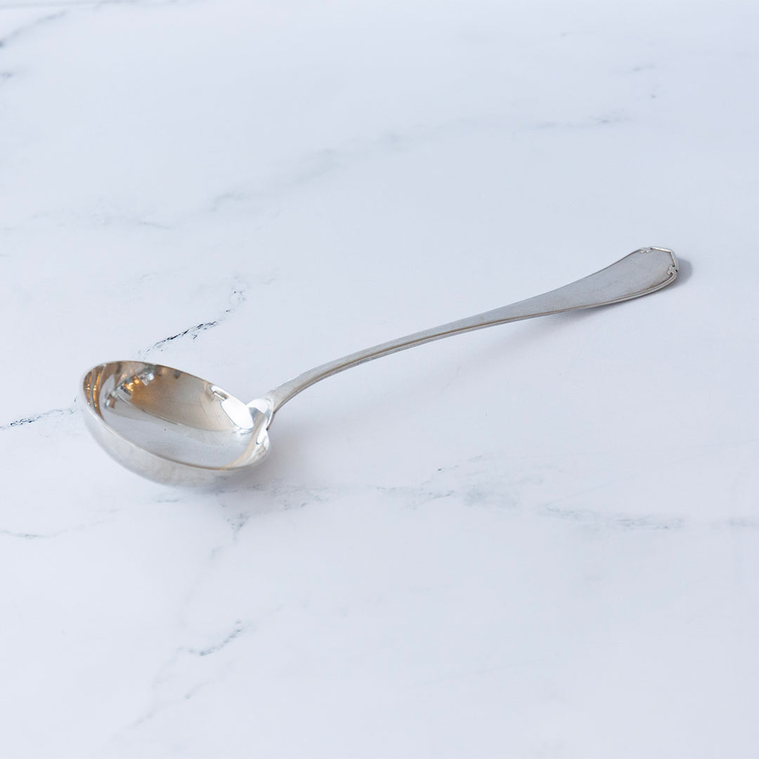Vintage Christofle Silver Ladle