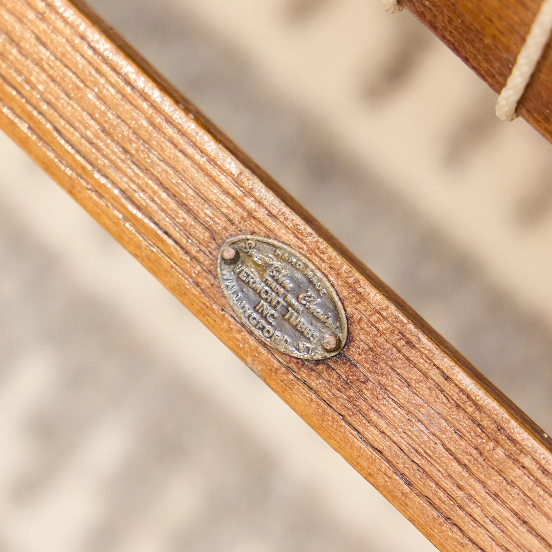 Vintage Vermont Tubbs Snowshoe Chair