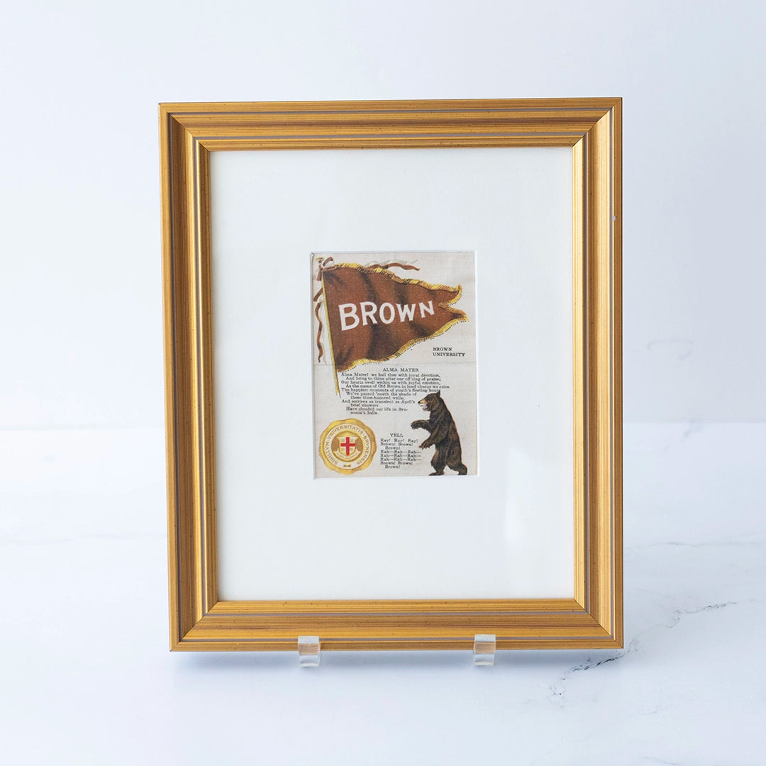 Vintage Richmond Straight Tobacco Silk