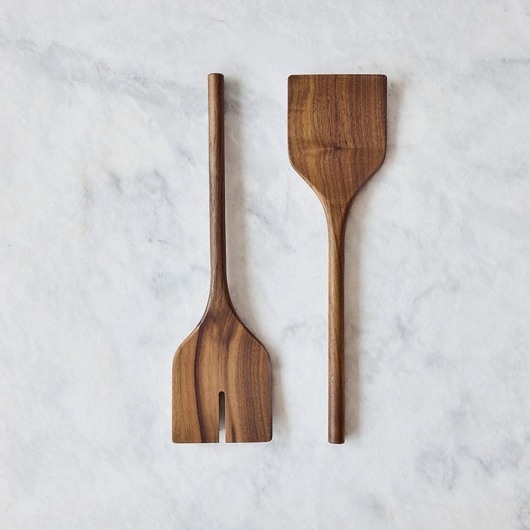 Walnut Serving Set