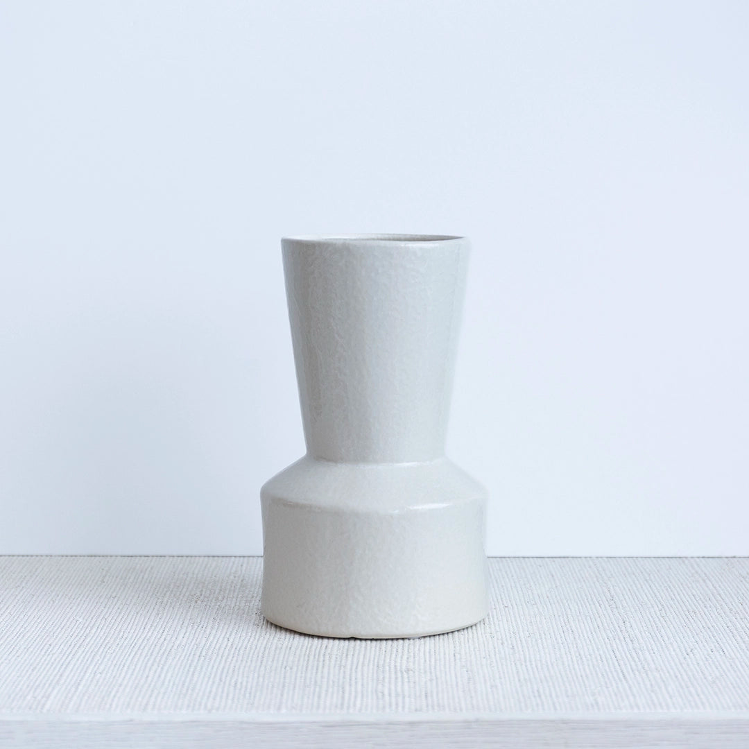 White Modern Vase