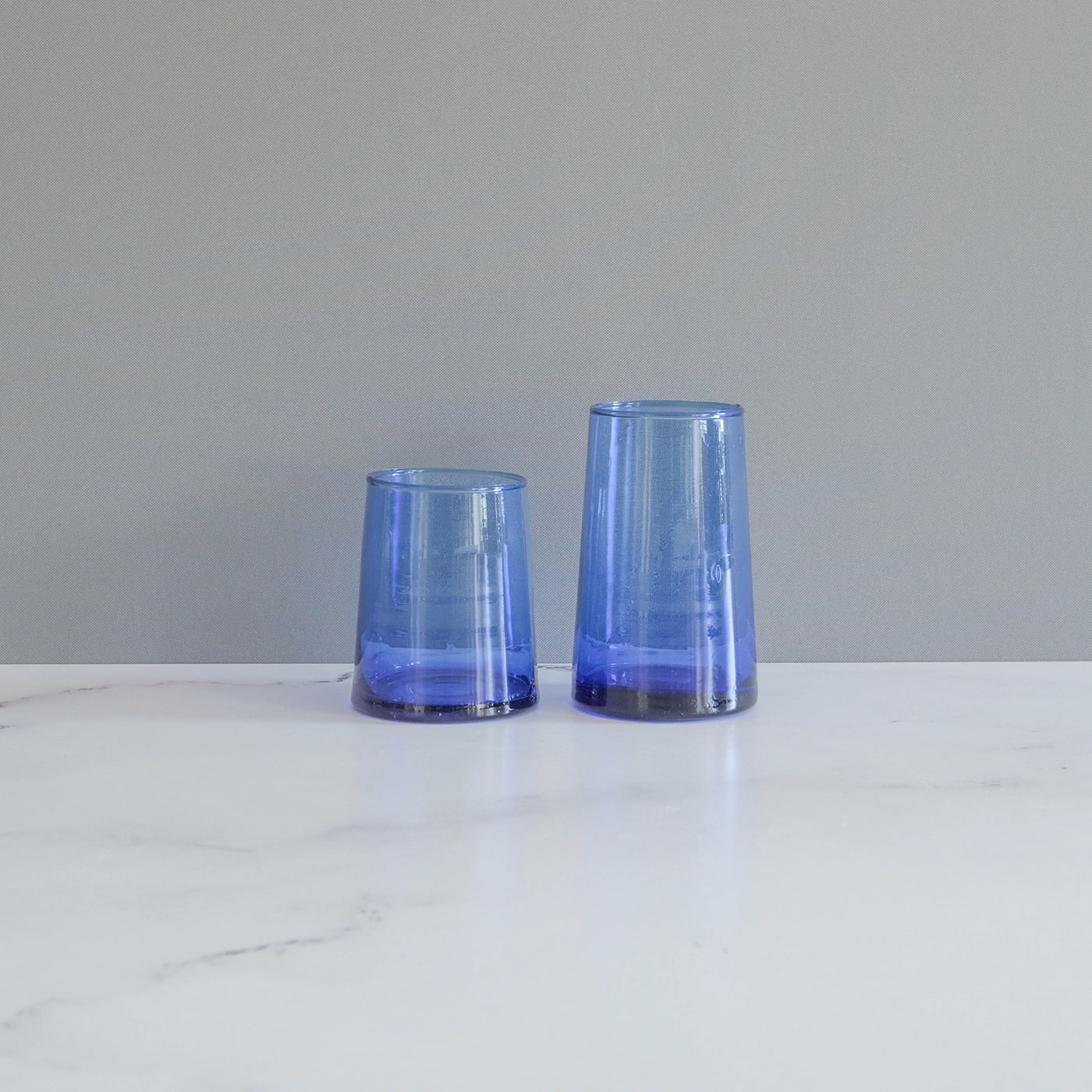 Blue Glass Drinkware