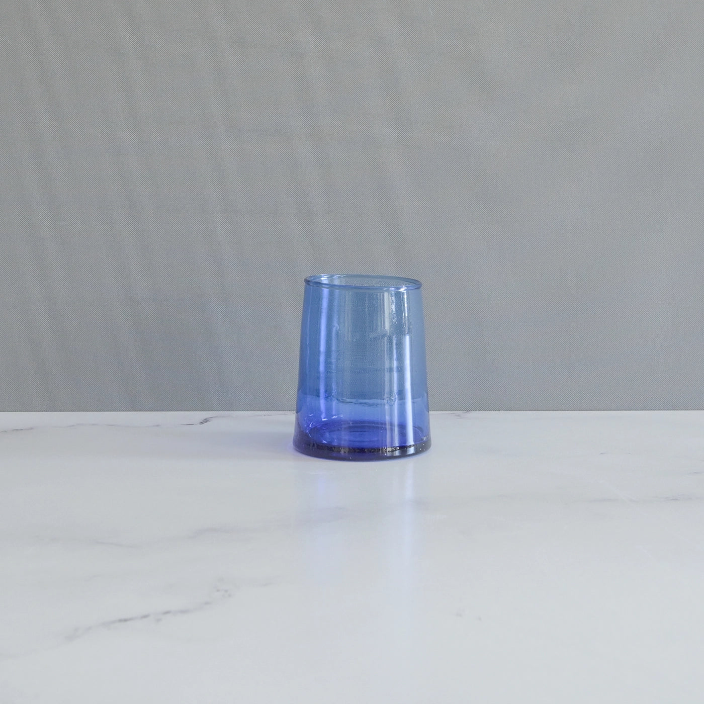 Blue Glass Drinkware