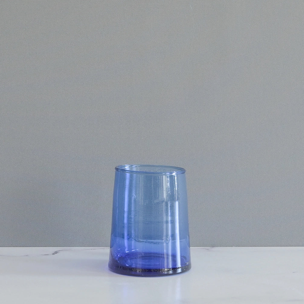 Blue Glass Drinkware