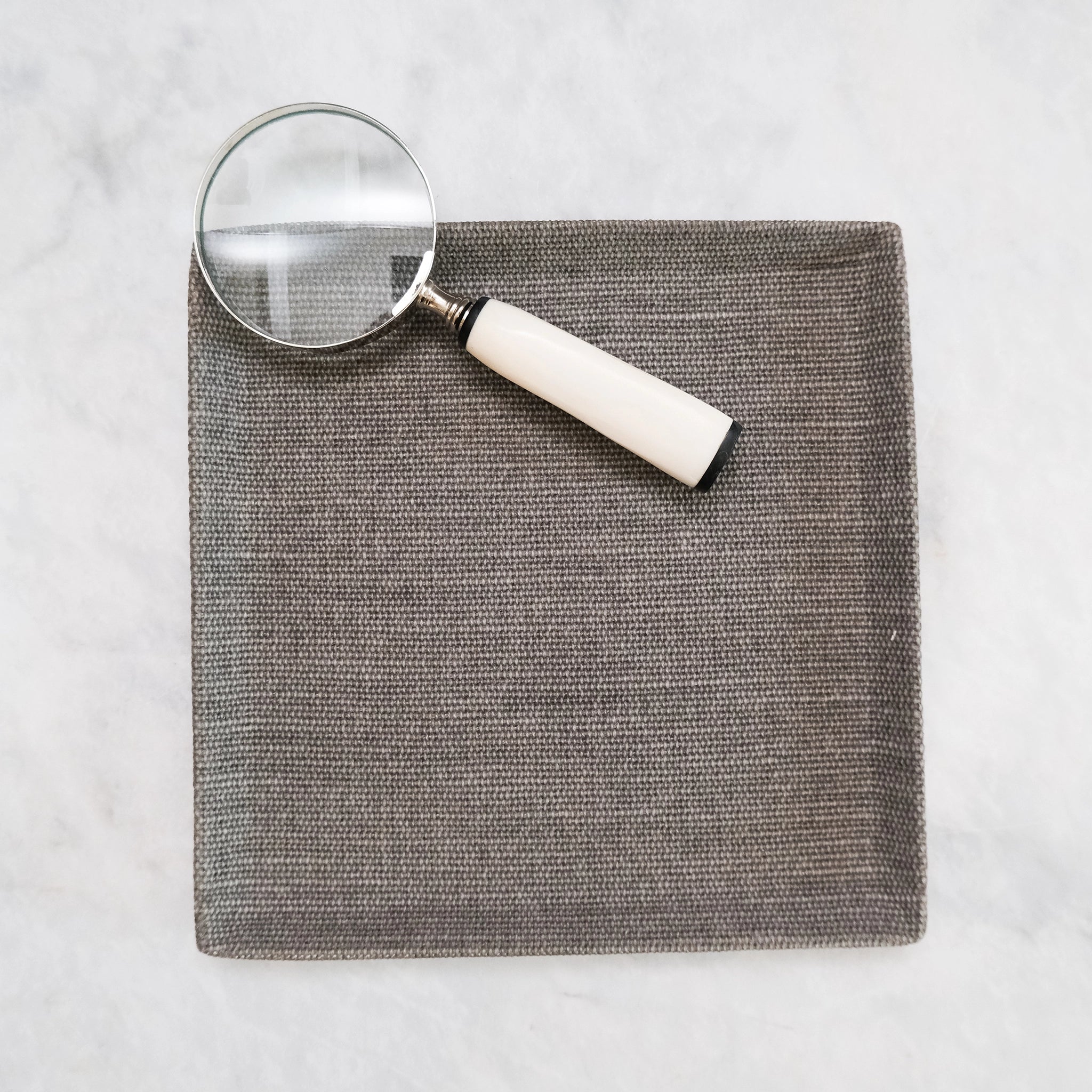 Cotton Jute Catchall Tray