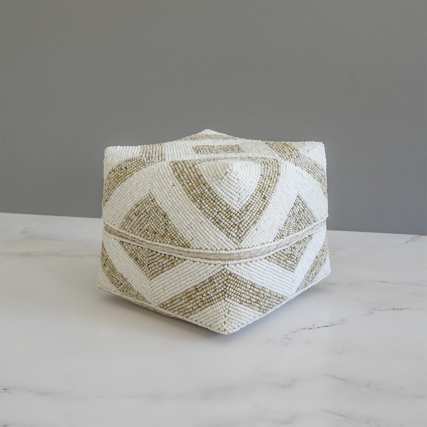 Chevron Beaded Boxes