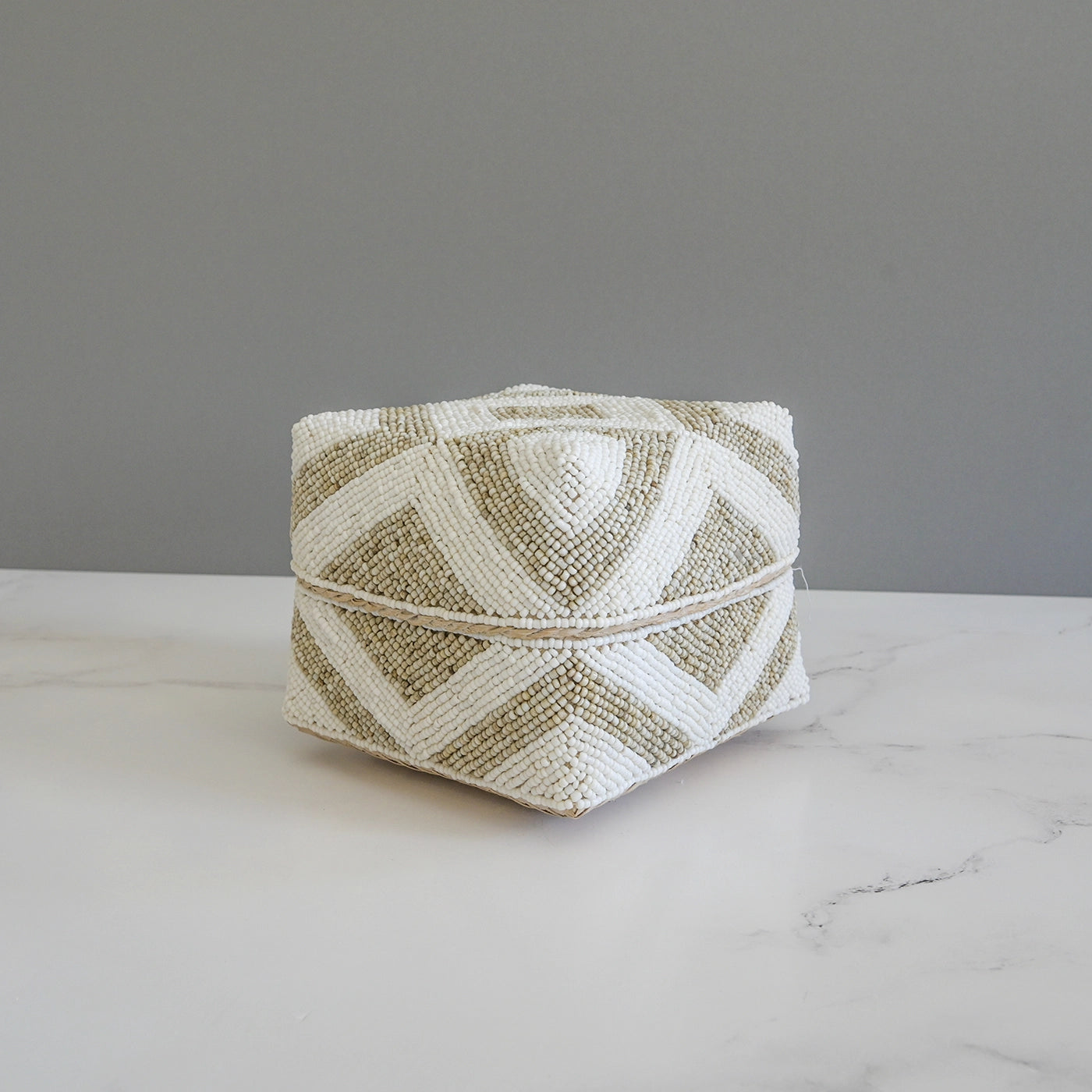 Chevron Beaded Boxes