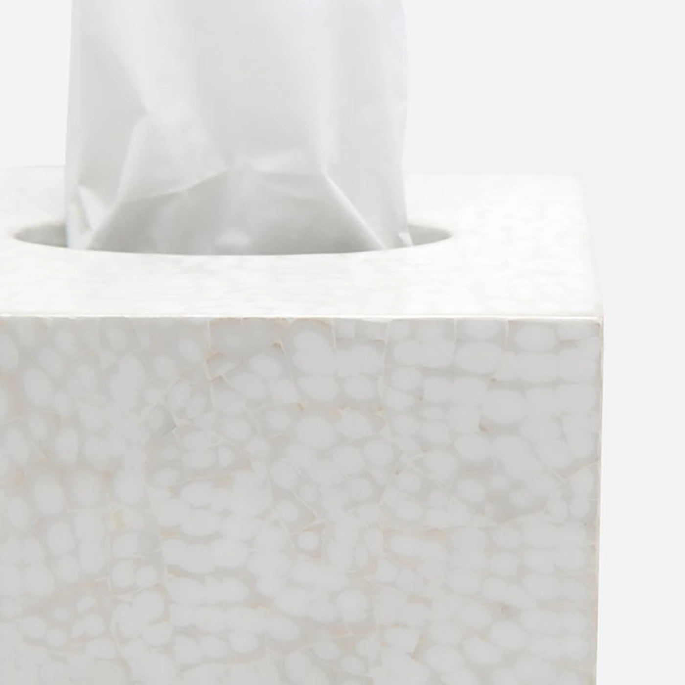 Callas Ceramic Wastebasket and Tissue Box