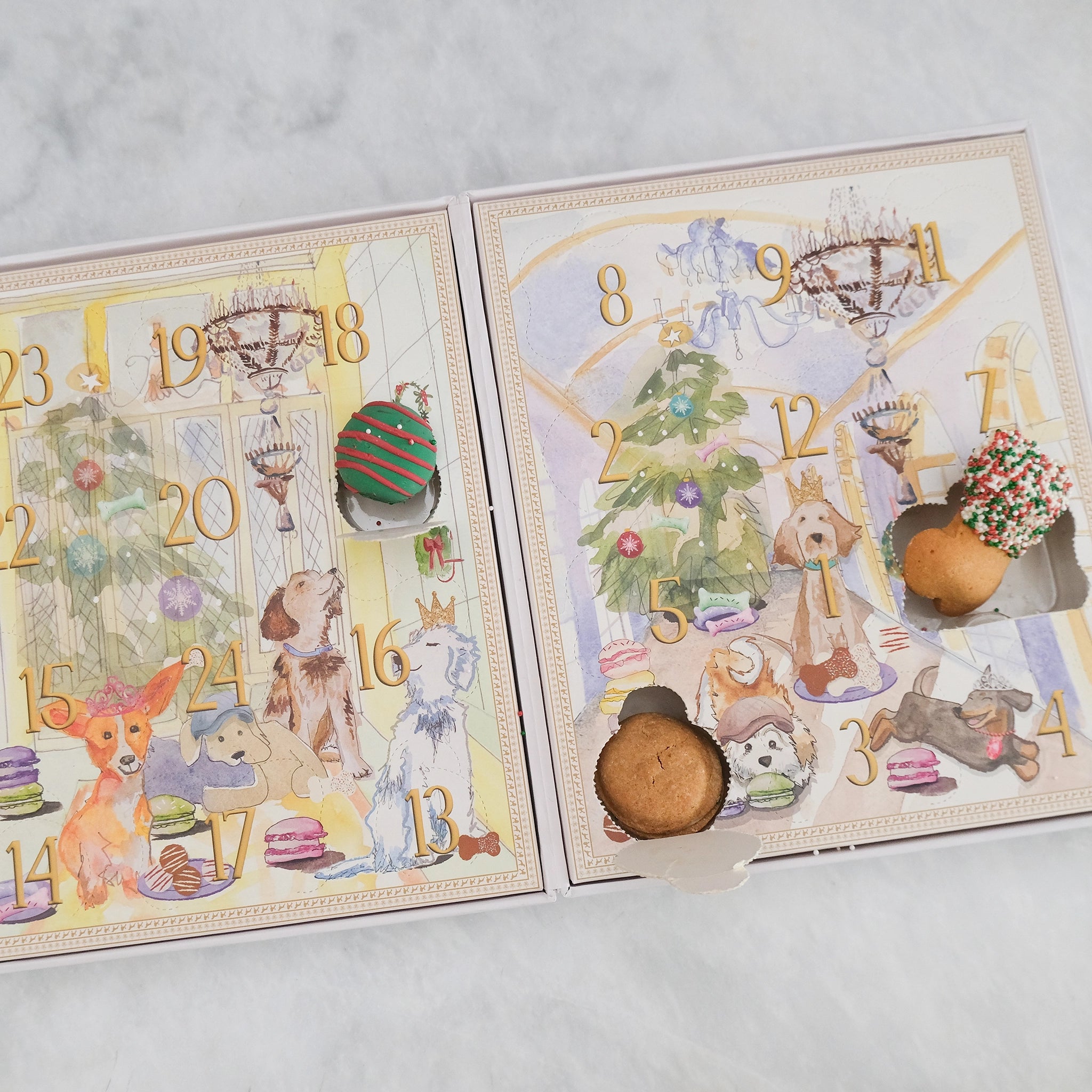 Dog Treat Advent Calendar
