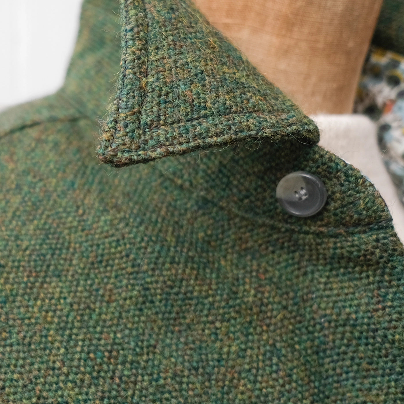 CPO Jacket | Heather's Green Tweed