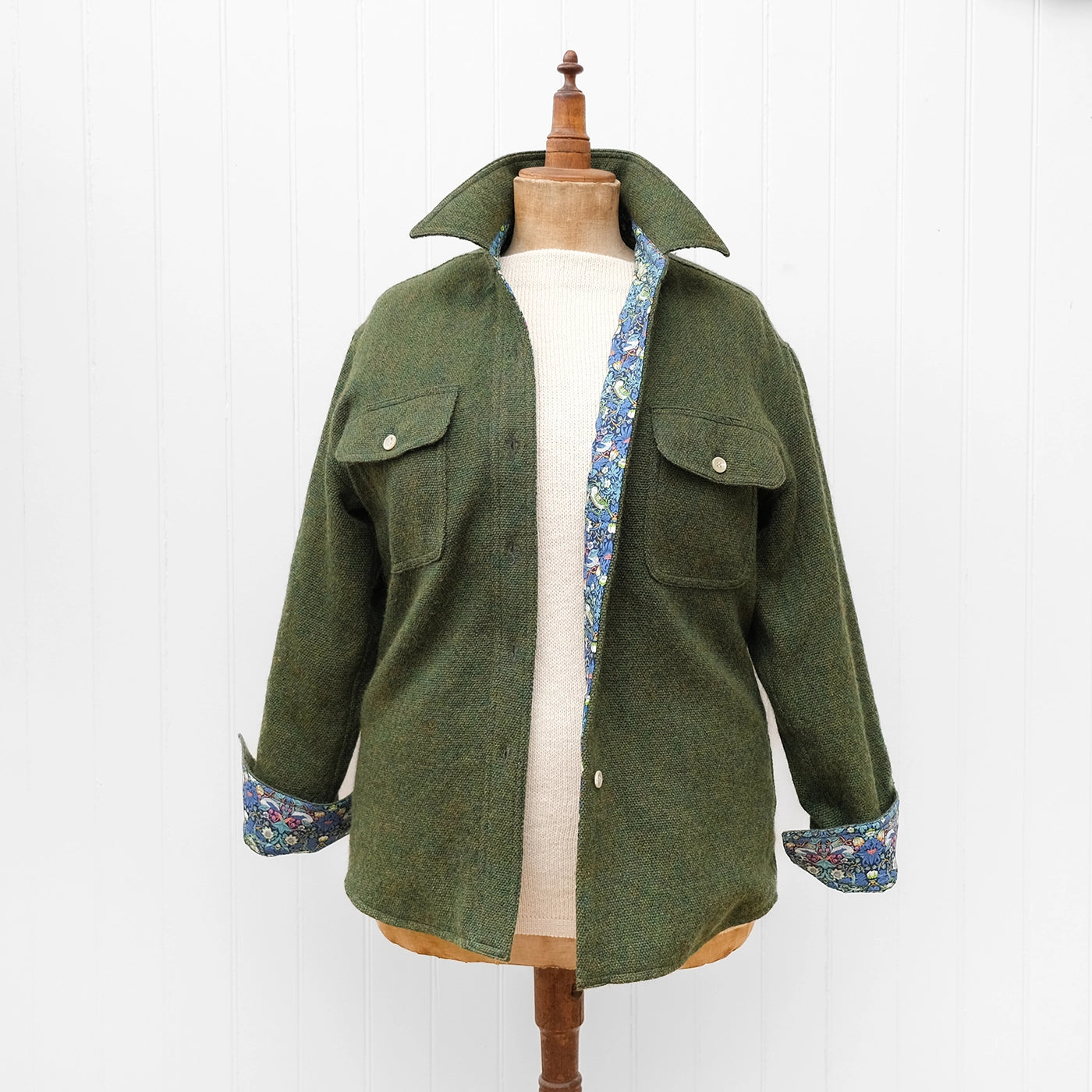 CPO Jacket | Heather's Green Tweed