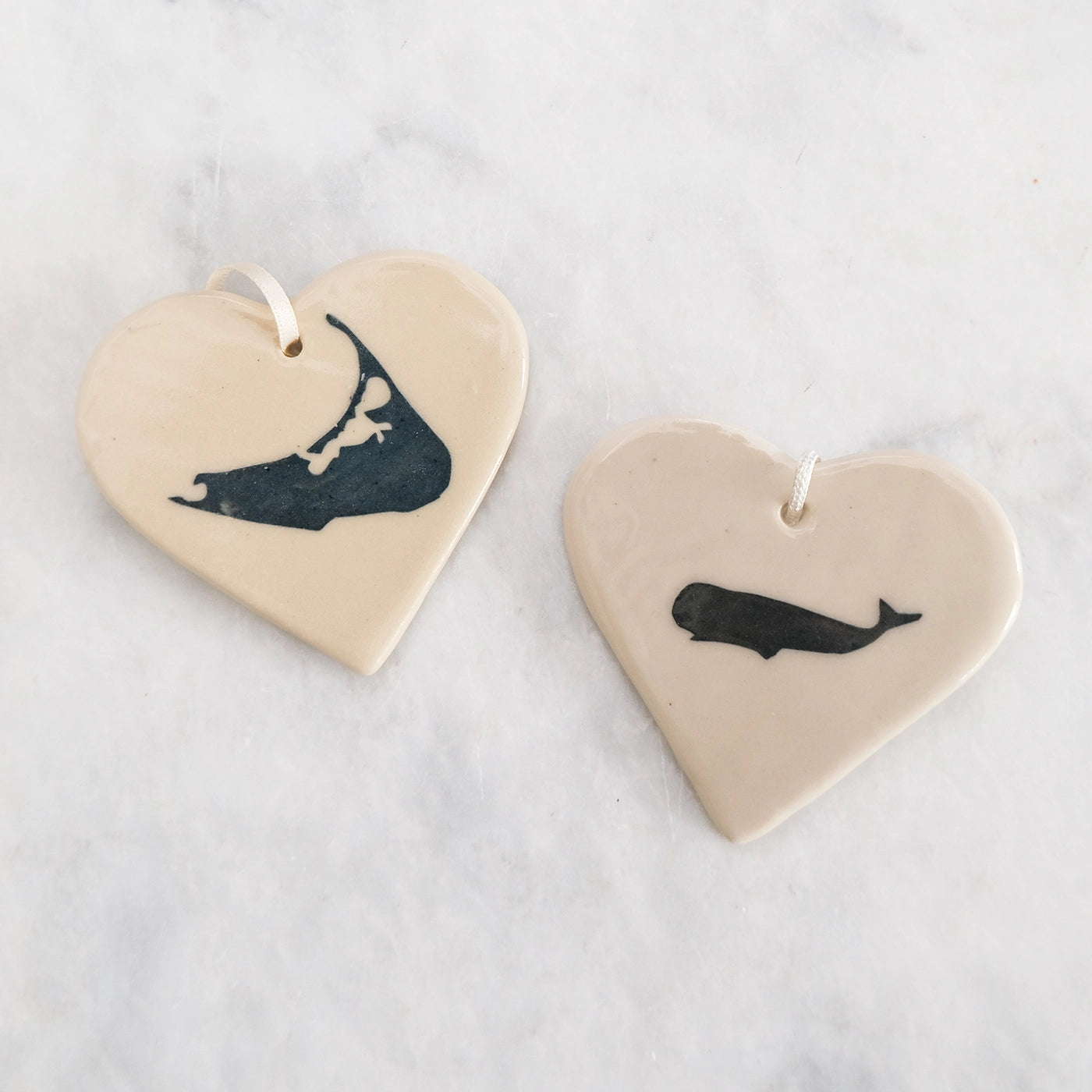 Island Heart Ornament