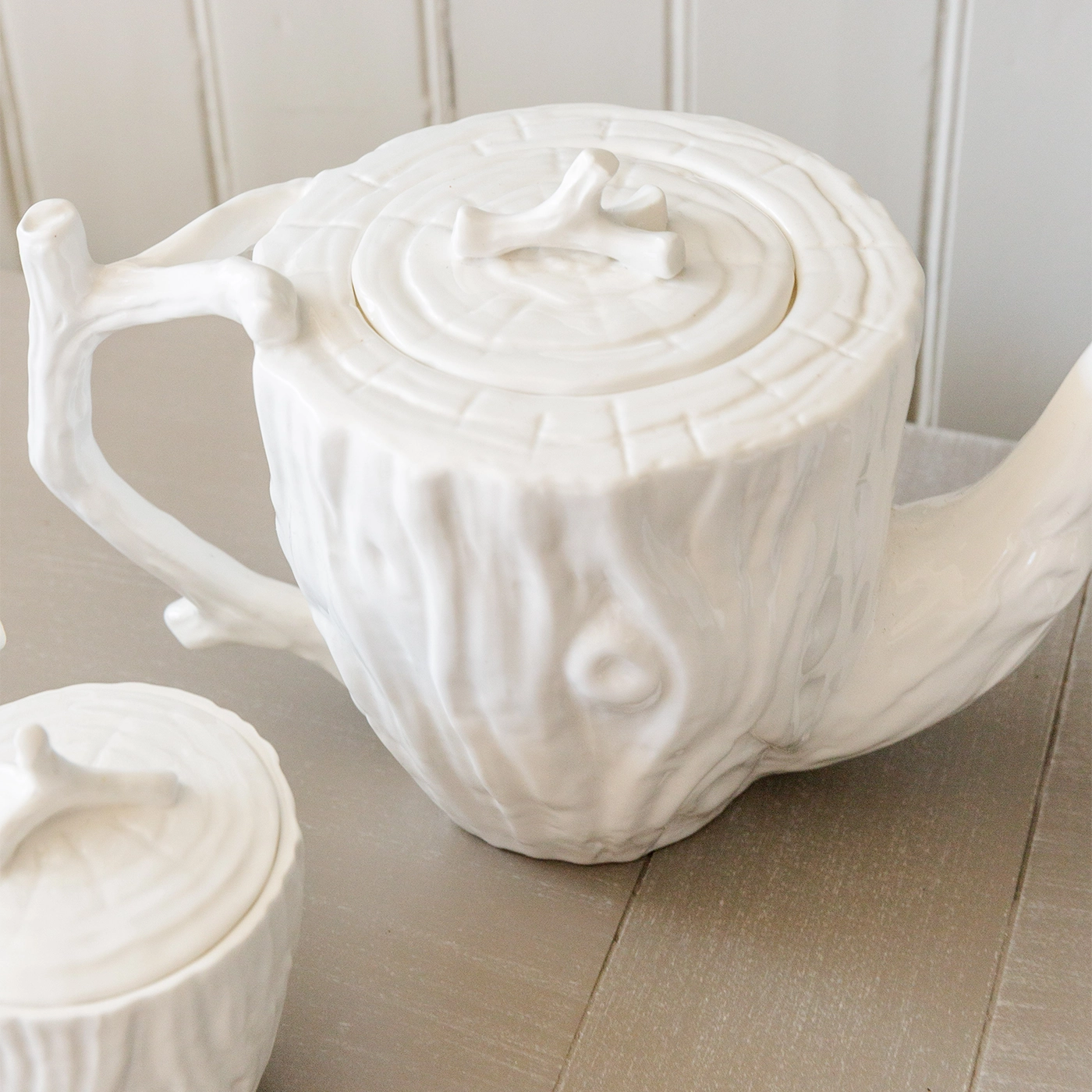 Faux Bois Tea Set
