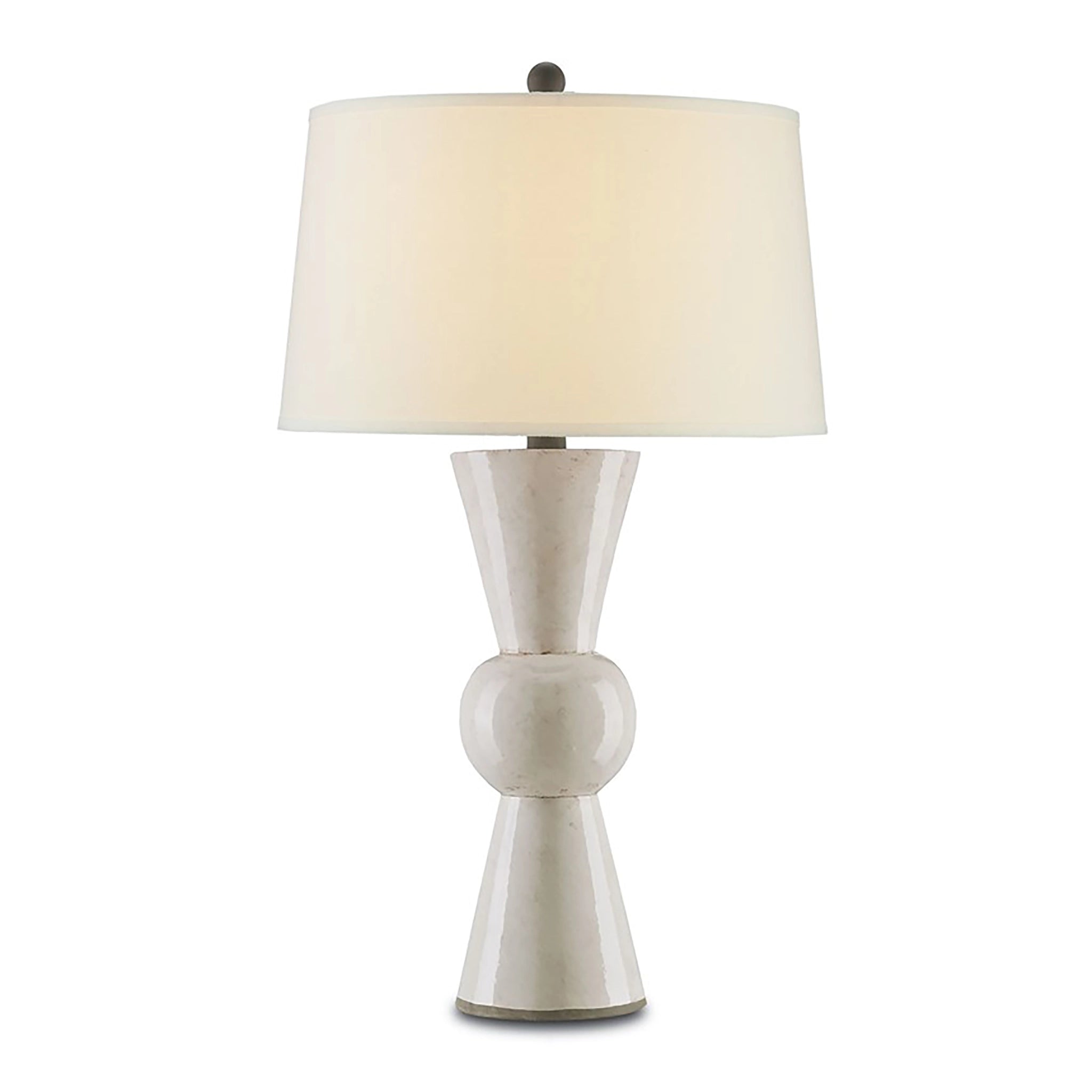 Upbeat White Table Lamp