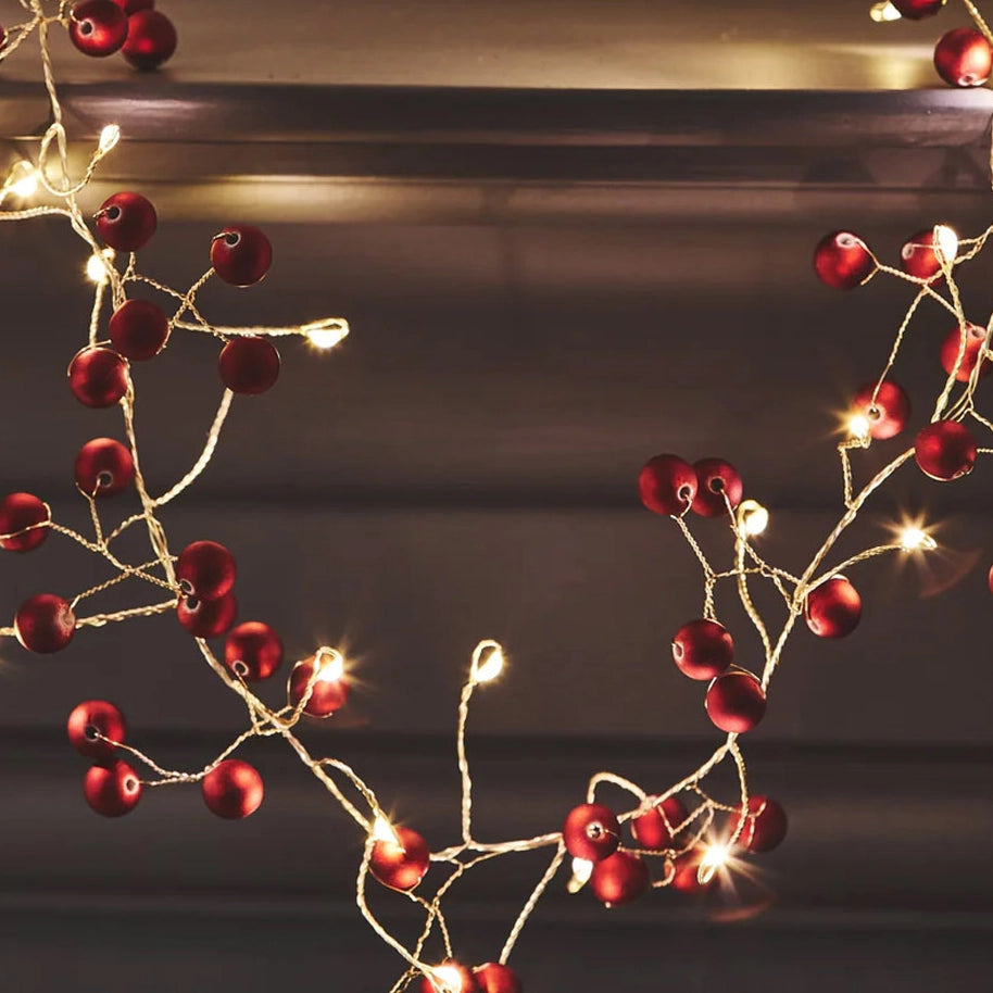 Red berry LED Lights