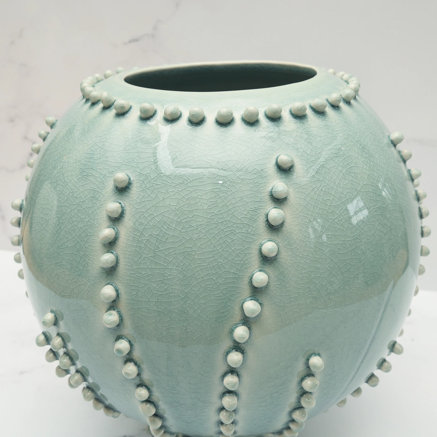 Ceramic Dot Round Vase