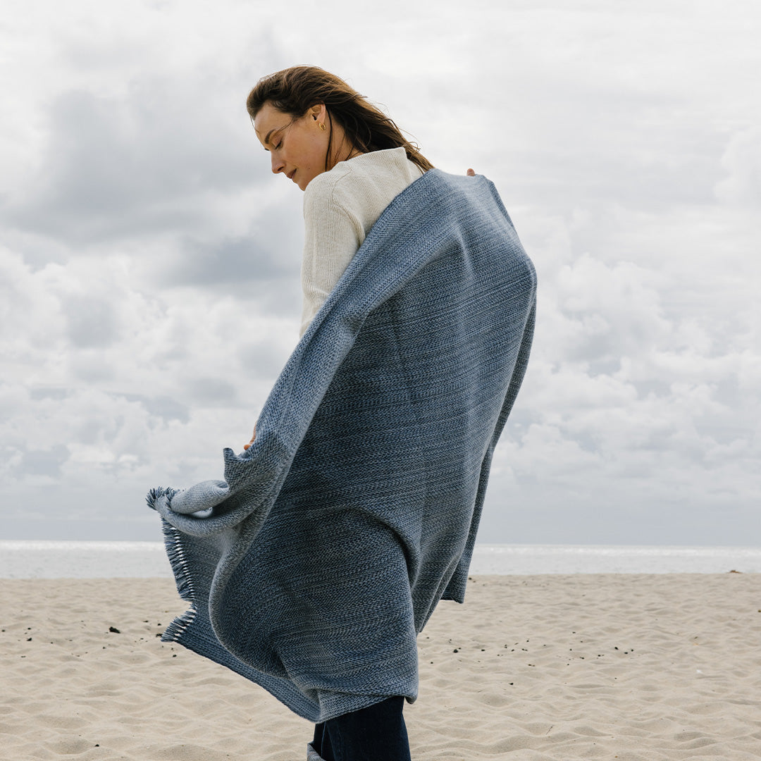 Whimsy Handwoven Cashmere Throw