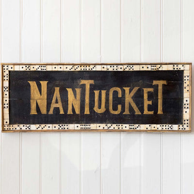 Nantucket Board with Time-Worn Dominos | Erik Erikson