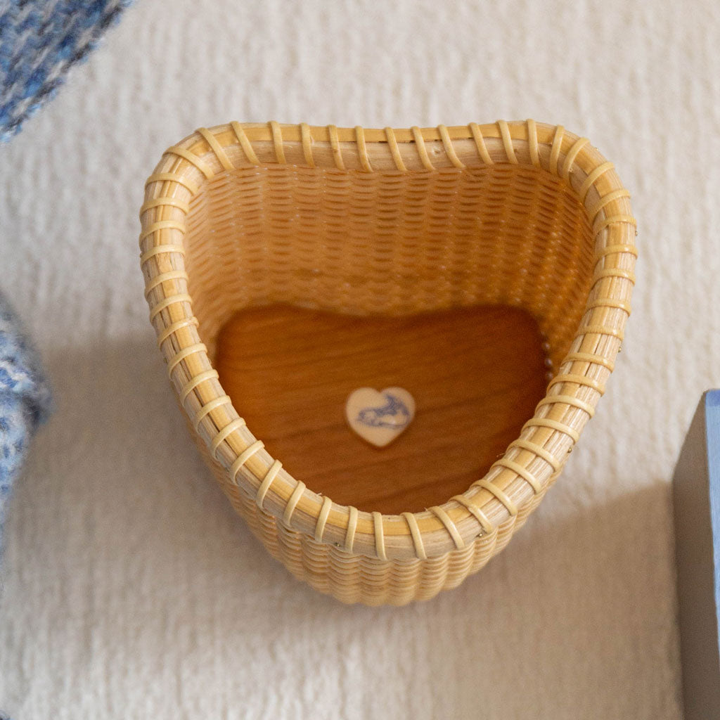 Nantucket Island Lightship Heart Basket