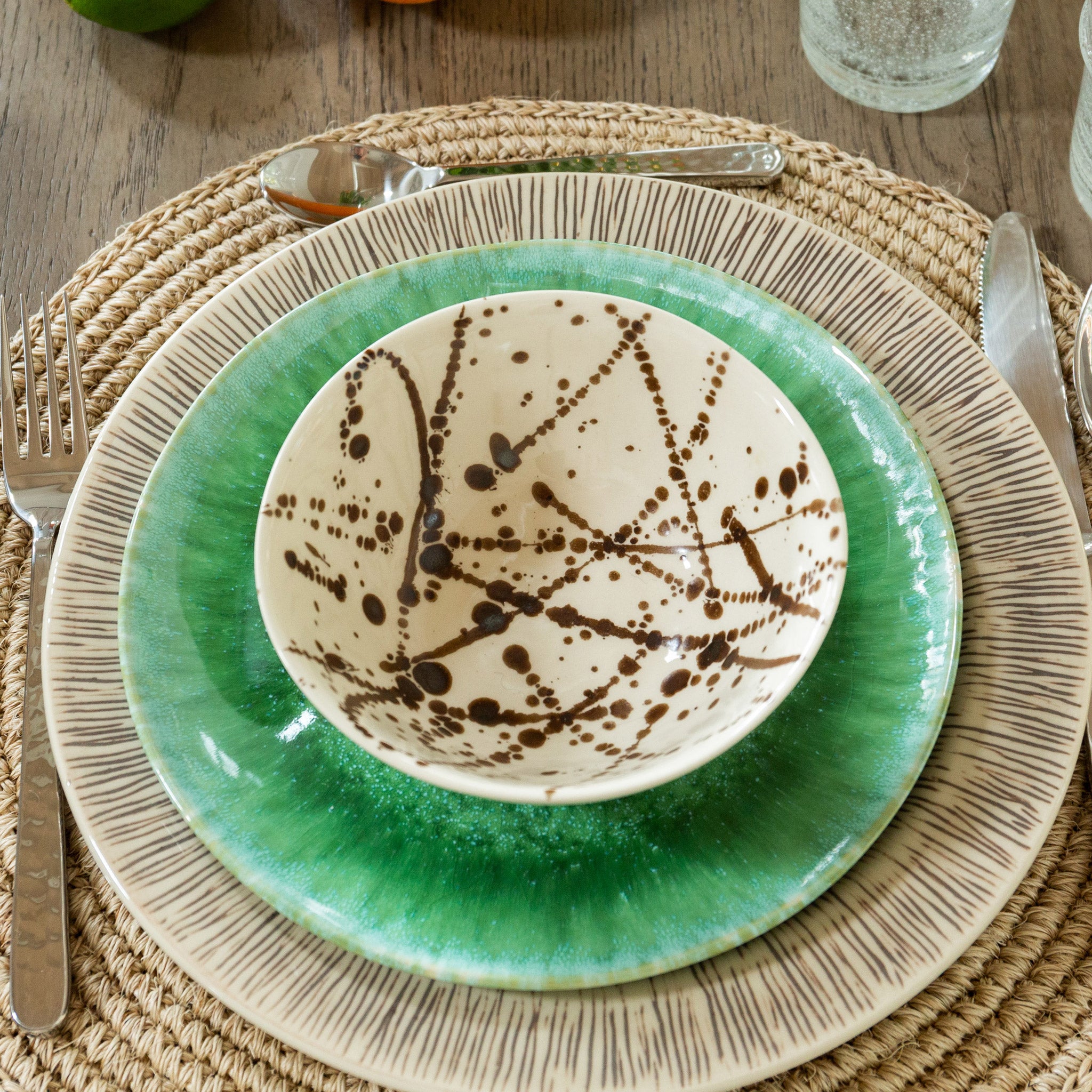 Bronze Splatter Bowl