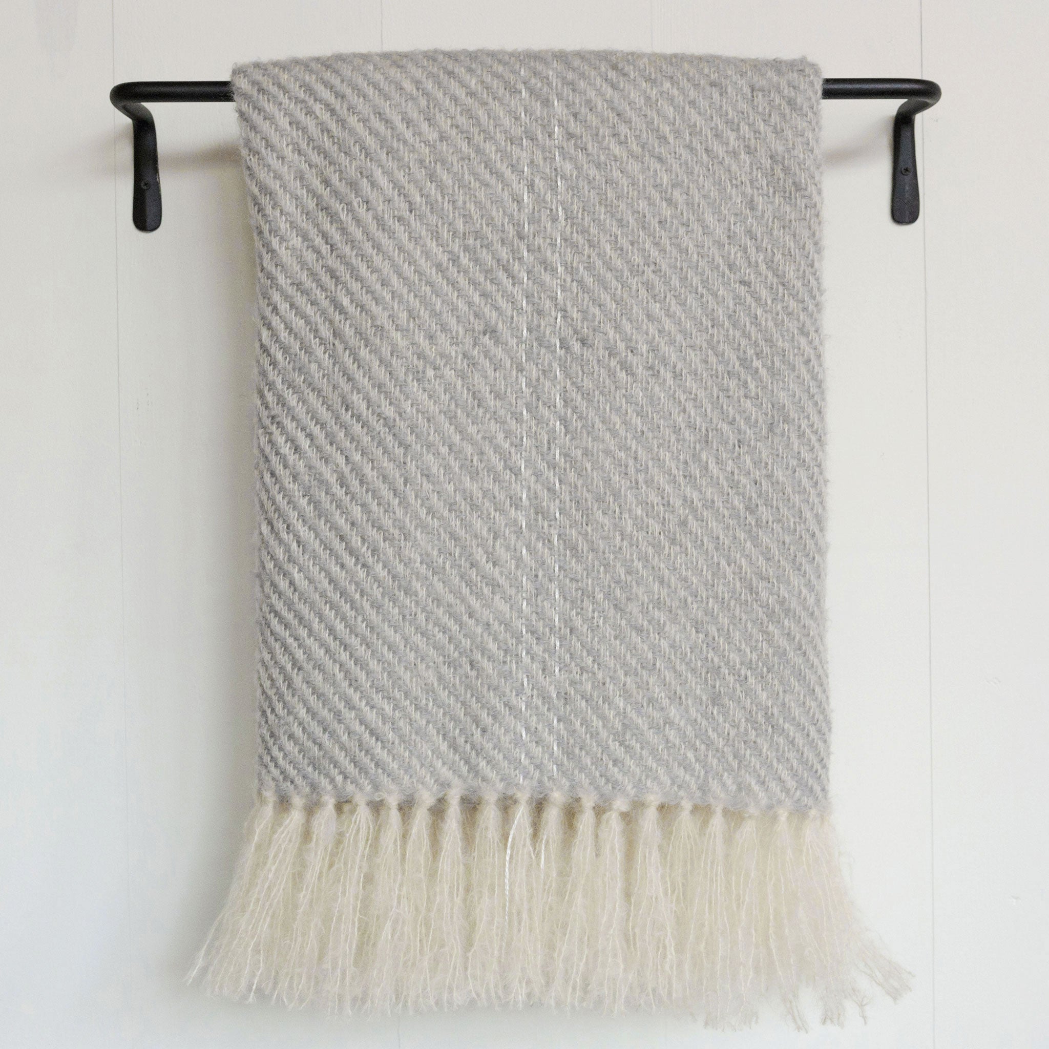 Classic Handwoven Mohair Throw