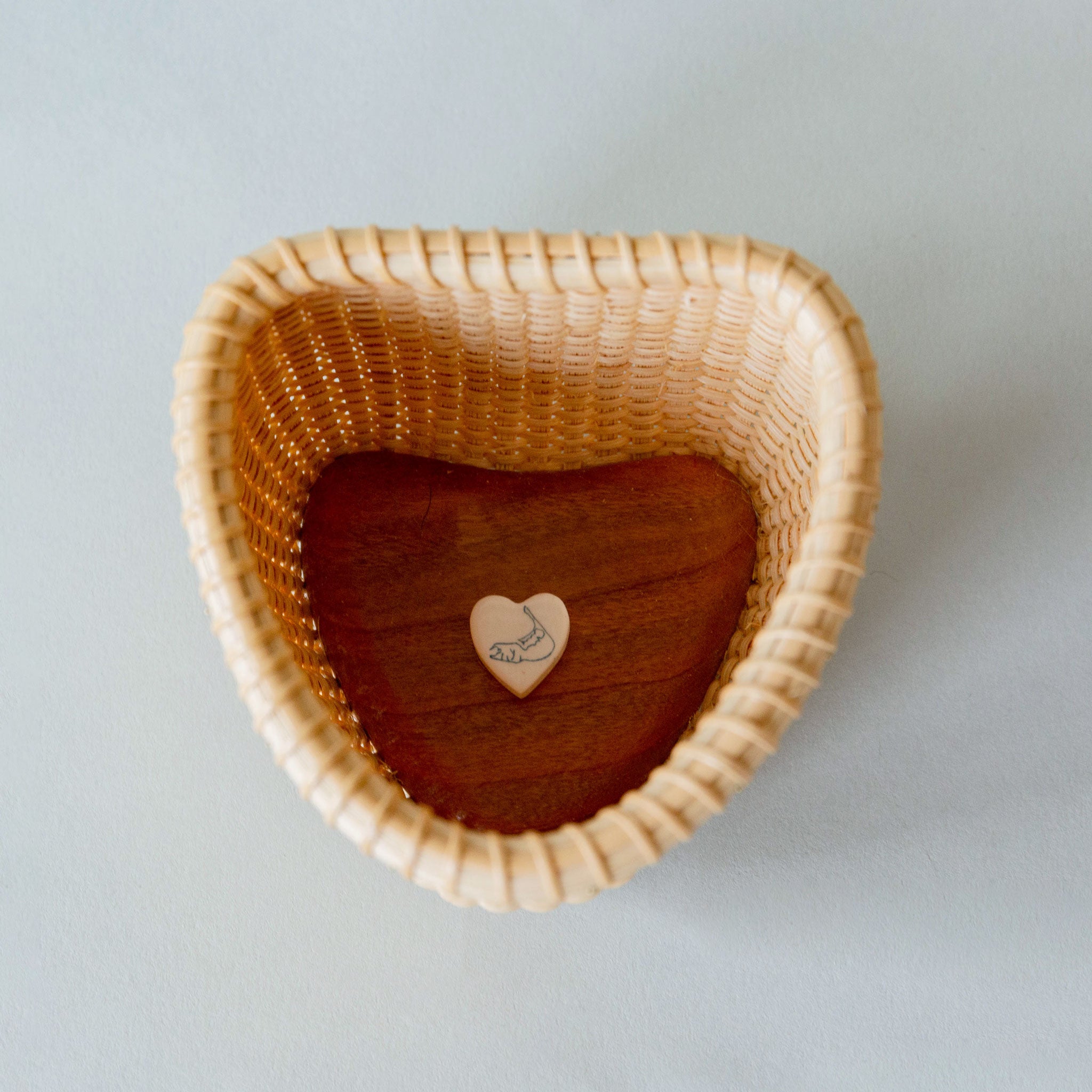 Nantucket Island Lightship Heart Basket