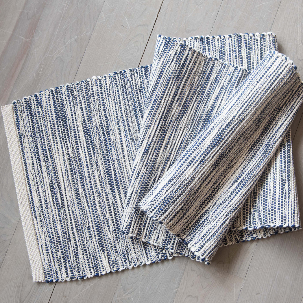 Blue Medley Table Runner