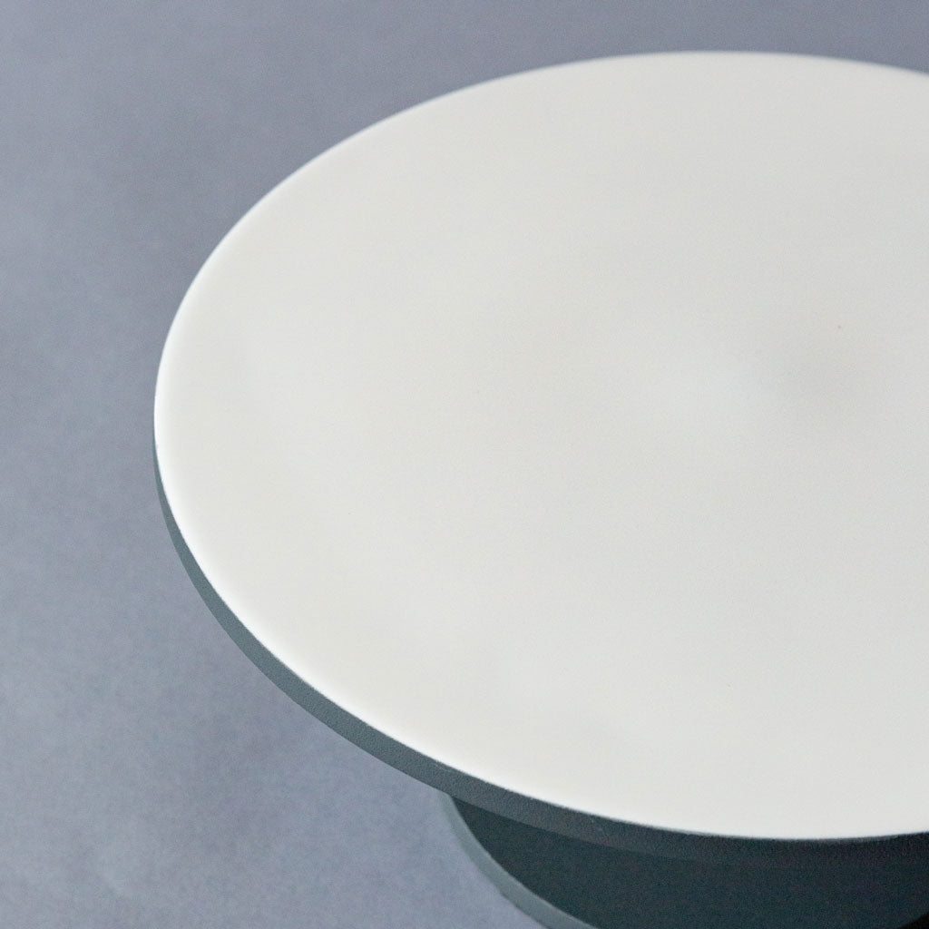 Charcoal & Enamel Cake Stand