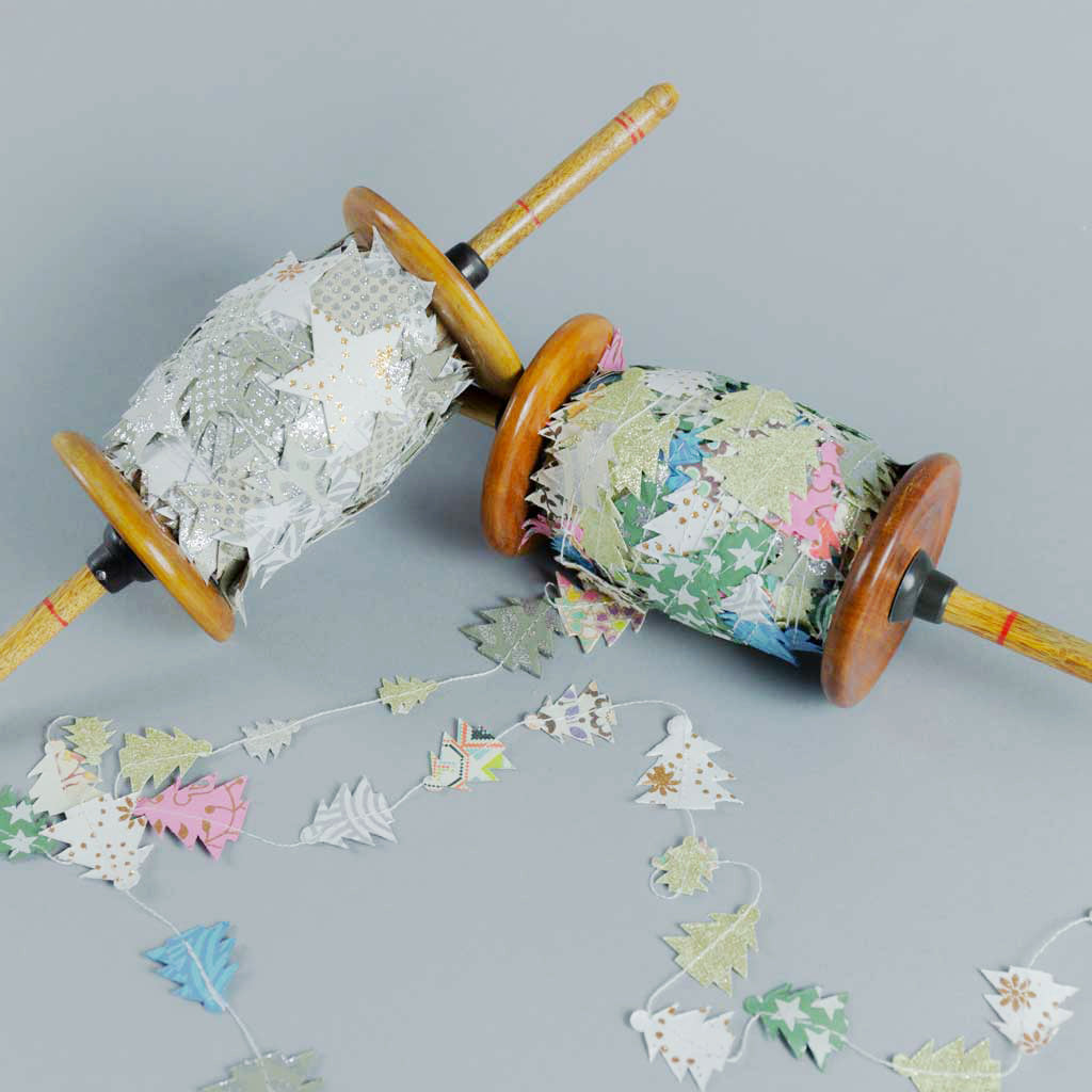 Holiday Paper Garland Spools