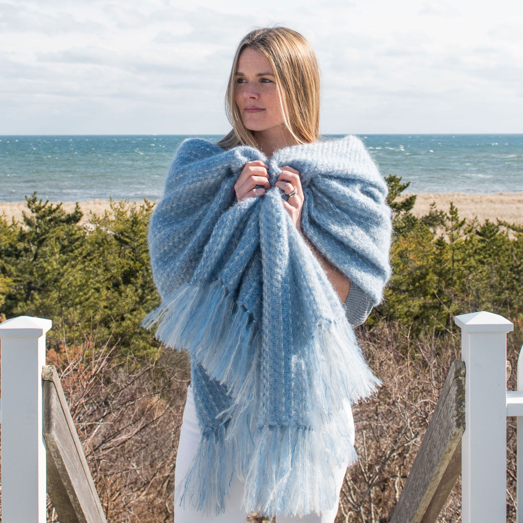 For Winter Warmth: Our Handwoven Mohair Throws