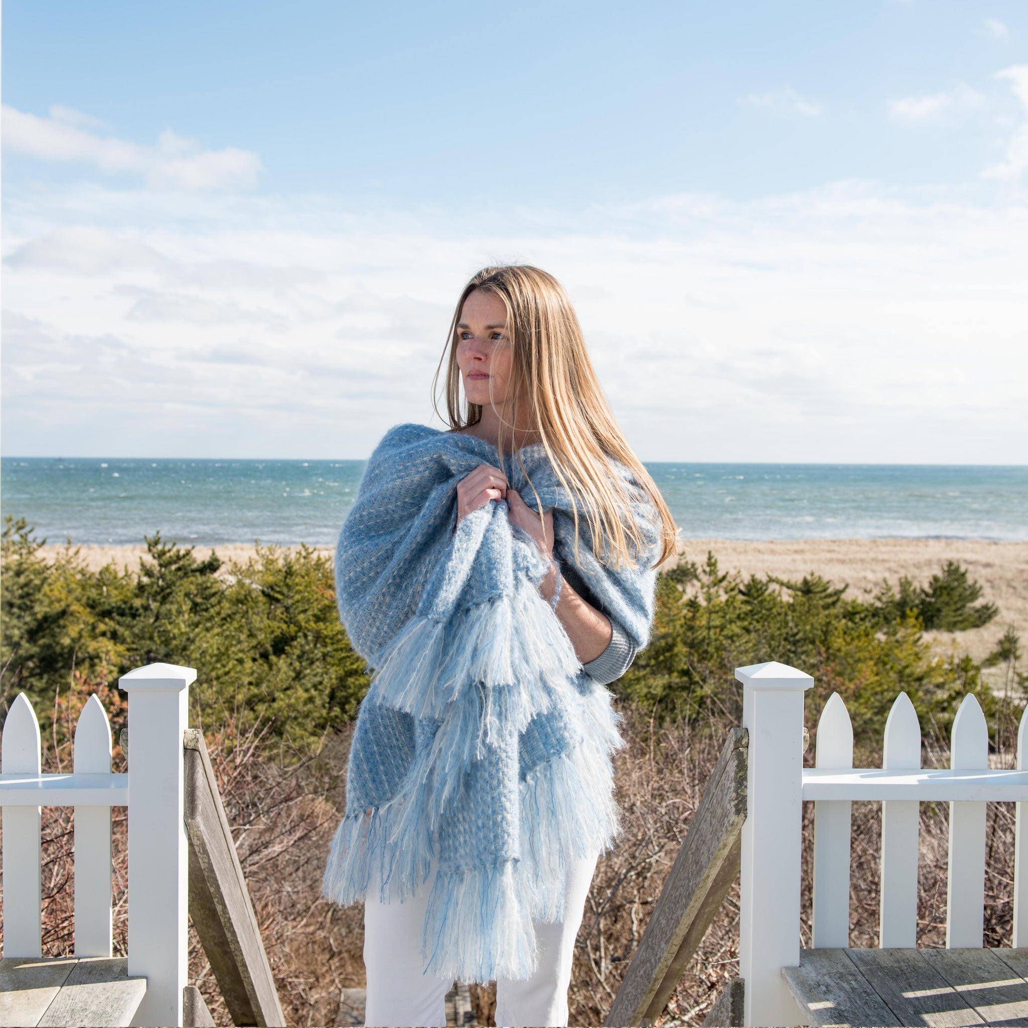 For Winter Warmth: Our Handwoven Mohair Throws