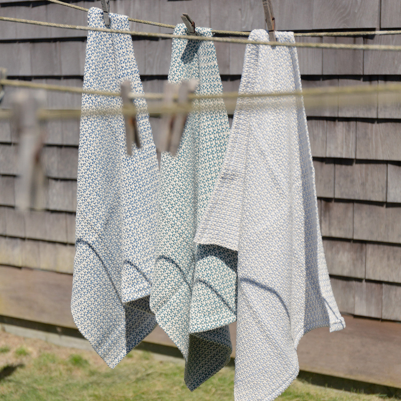 White Handwoven Cashmere Scarf – Nantucket Looms