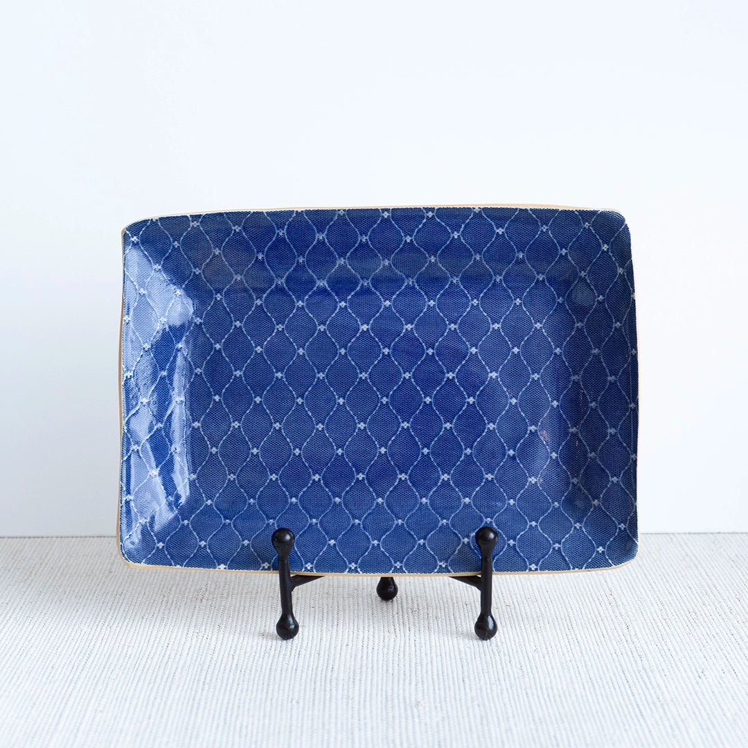 Arabesque Cobalt Party Platter