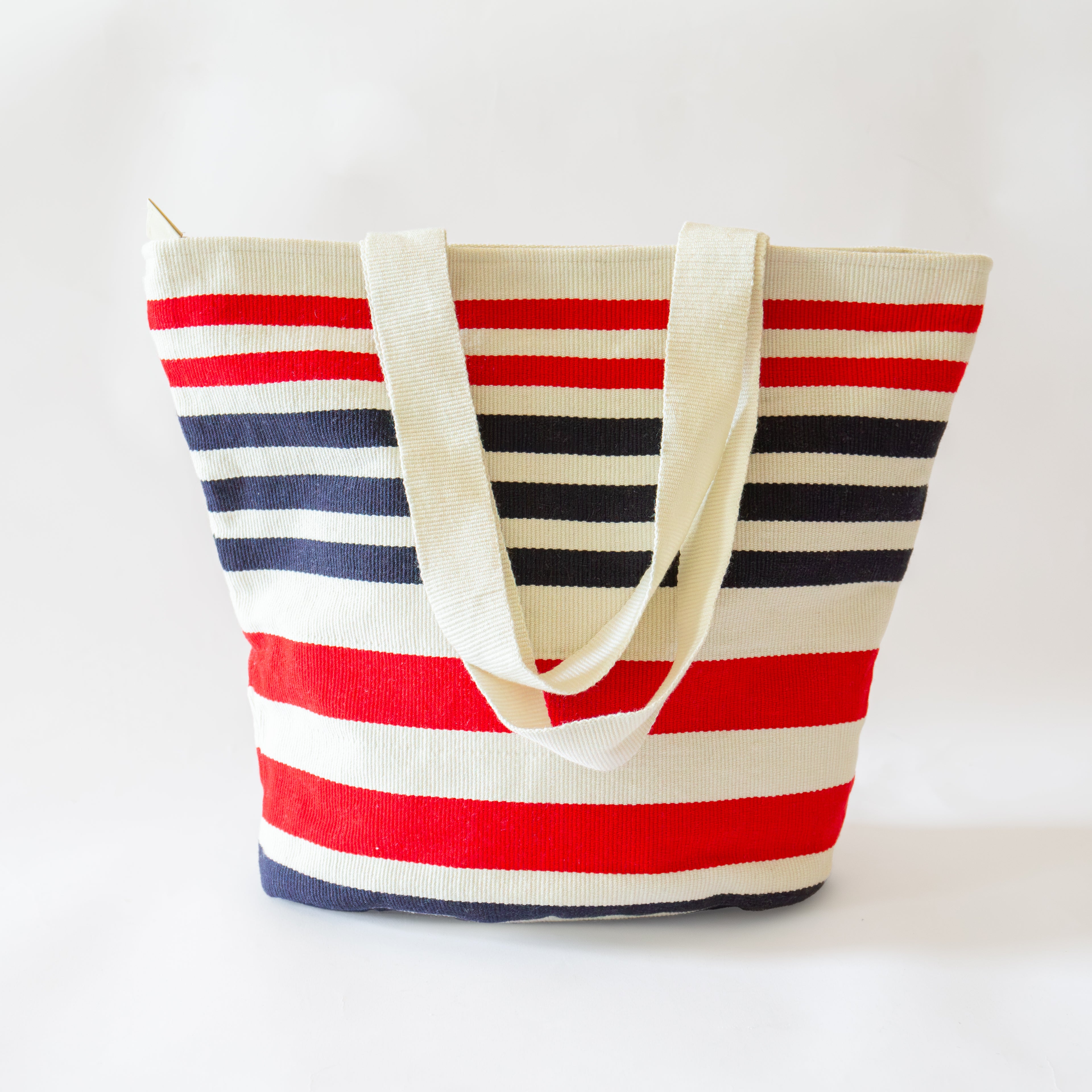 Red White & Blue Beach Bag