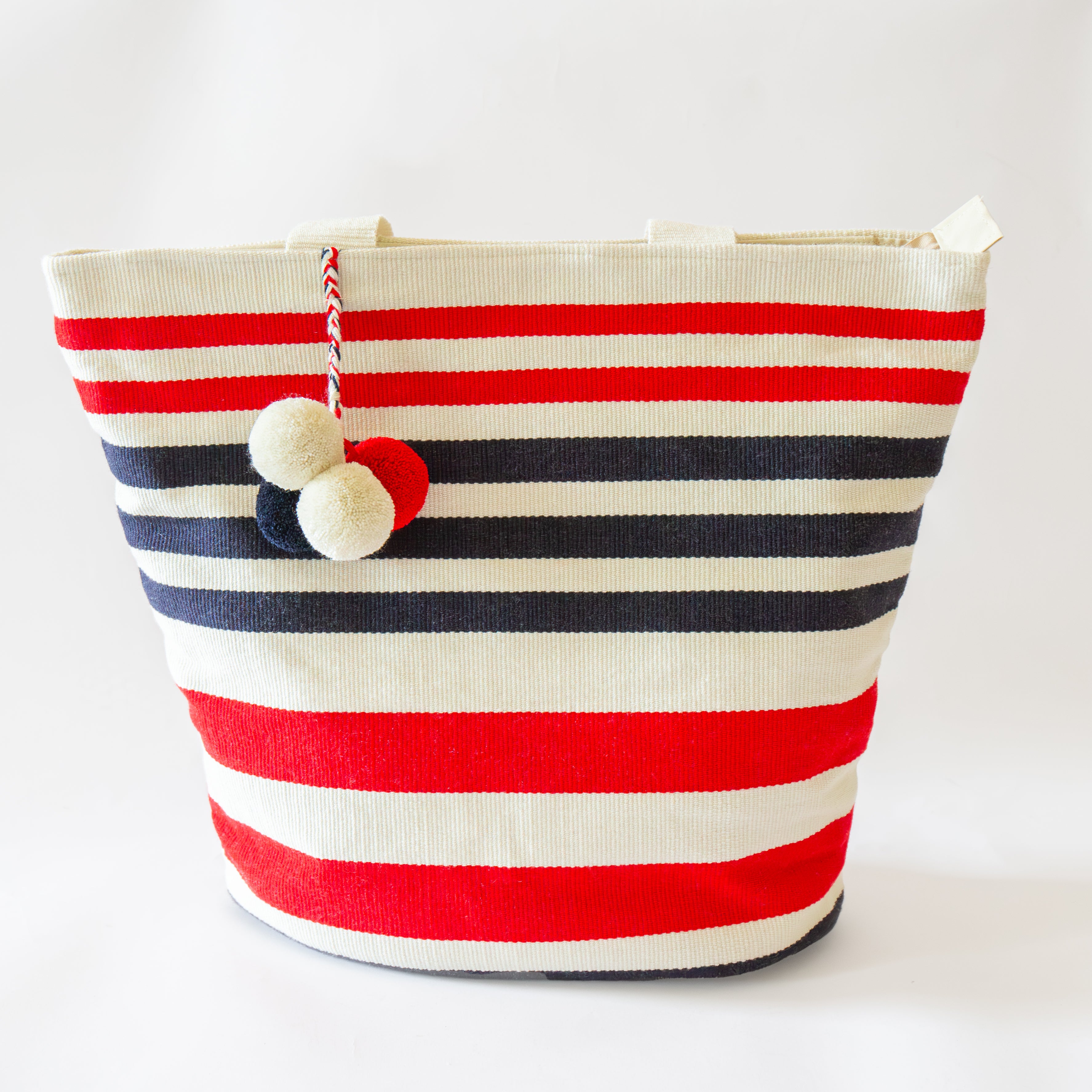 Red White & Blue Beach Bag
