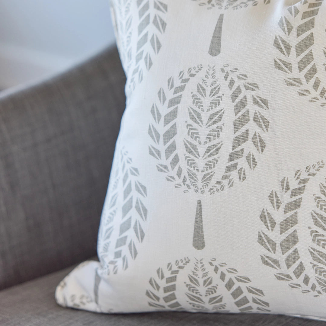 Birch Medallion Pillow