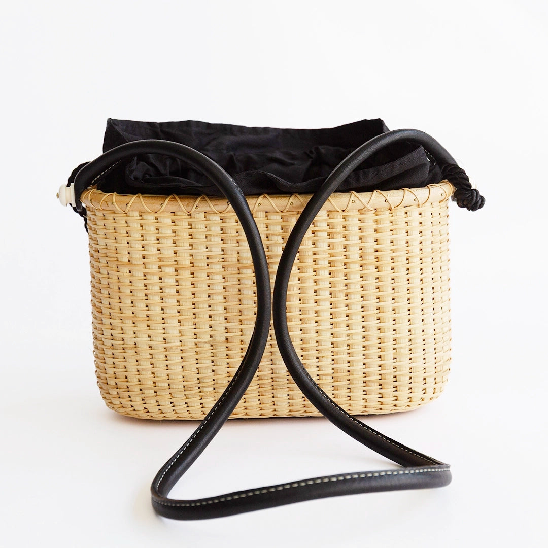 Black Silk Twill Lightship Purse | Judy Prohaska