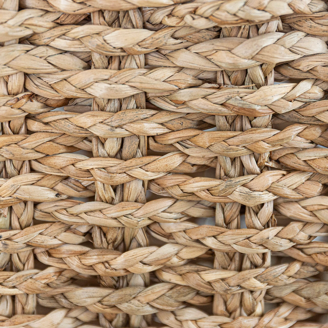 Braided Seagrass Floor Basket