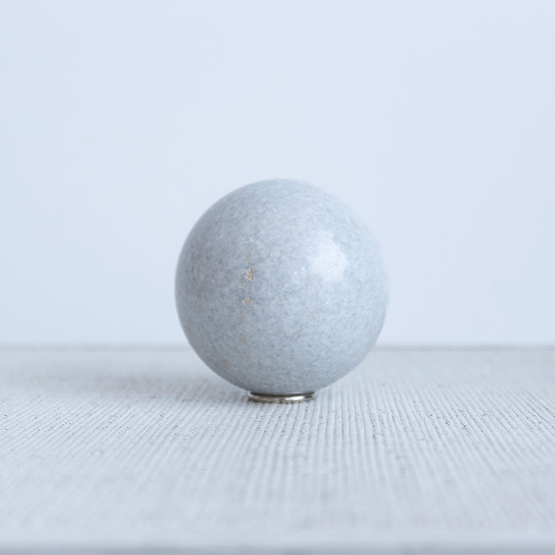 Decorative Cream Stone Sphere